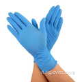 Guanti di nitrile medica senza polvere Doctor ad uso civile anti-acido Uso dei guanti da esame guanti di nitrile chimico